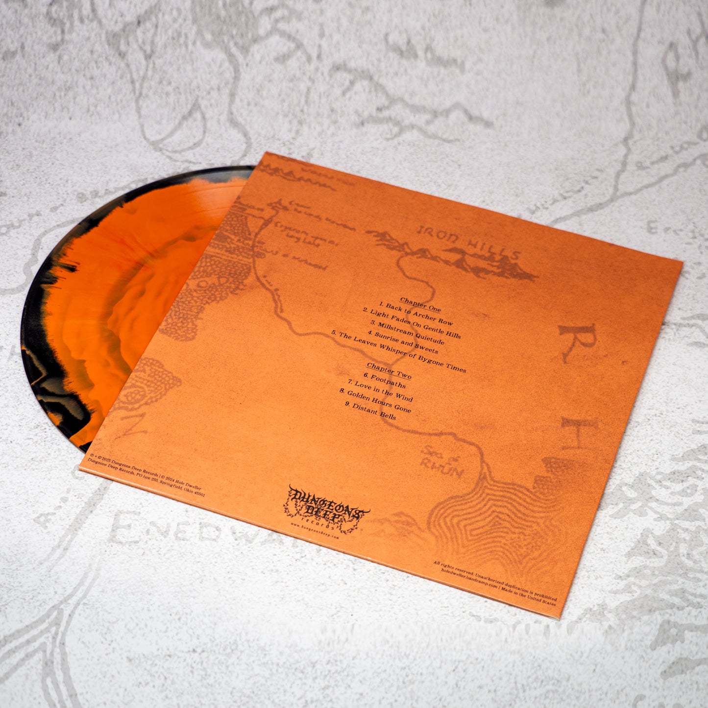 Hole Dweller "flies the coop III" Charred Carrot LP