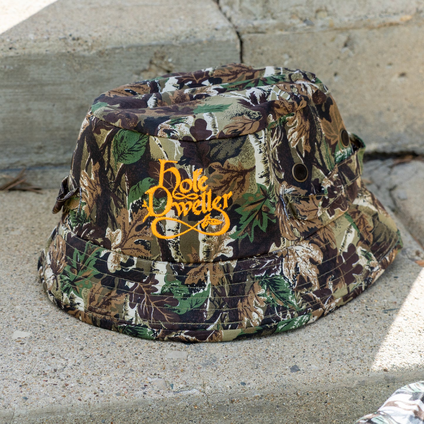Hole Dweller Embroidered Bucket Hat