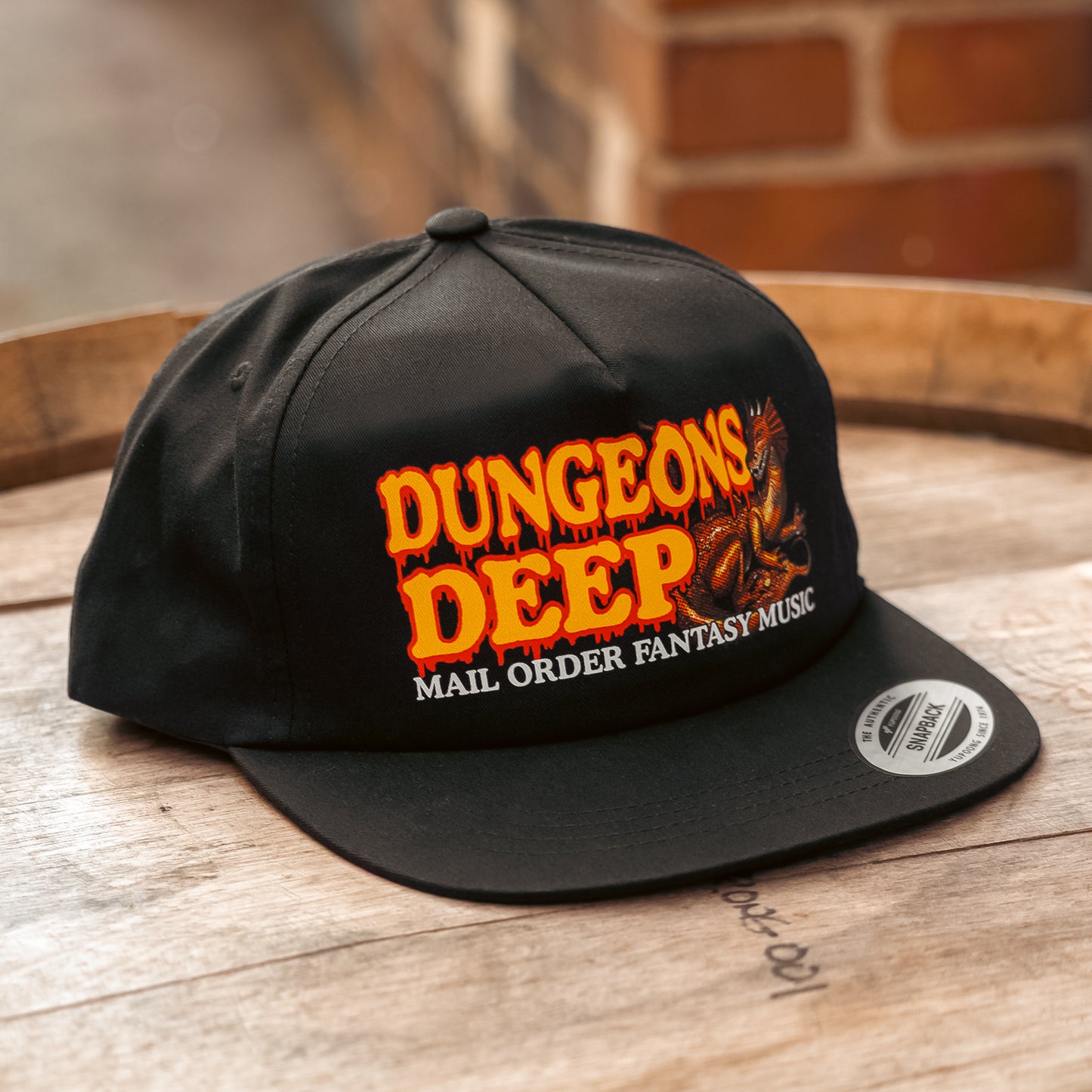 Dungeons Deep Records "Mail Order Fantasy Music" Snapback