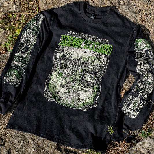 Hedge Wizard "Neighborwoods" Long Sleeve T-Shirt