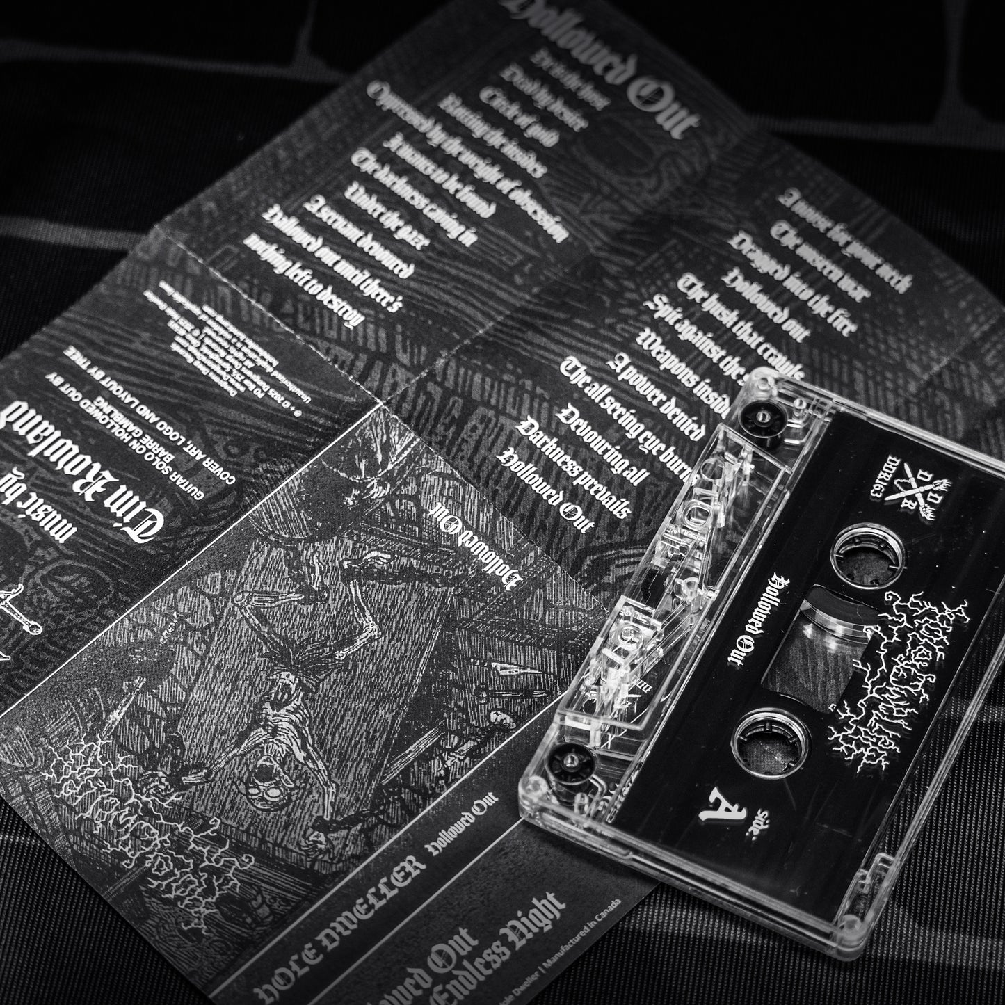 Hole Dweller Hollowed Out Cassette Tape Inside