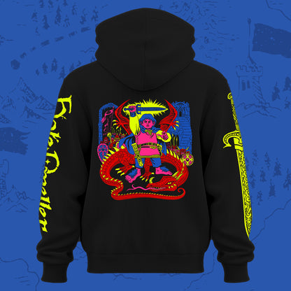 Hole Dweller No Adventures Tour Hoodie Back
