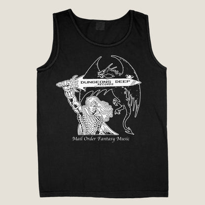 Mail Order Fantasy Music Black Comfort Colors Tank Top