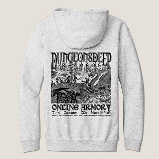 Dungeons Deep Records "Online Armory" Full Zip Hoodie