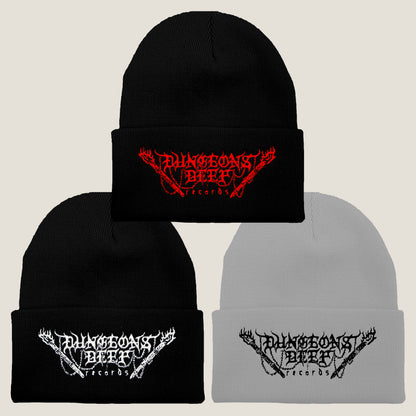 Dungeons Deep Records Logo Beanie