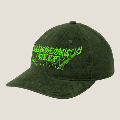 Dungeons Deep Records Corduroy Dad Hat