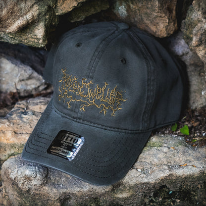 Hole Dweller Embroidered Monochrome Hat