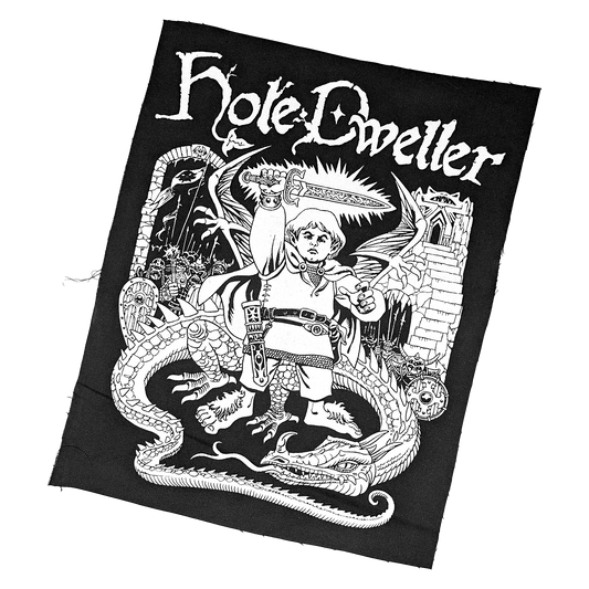 Hole Dweller Canvas Back Patch