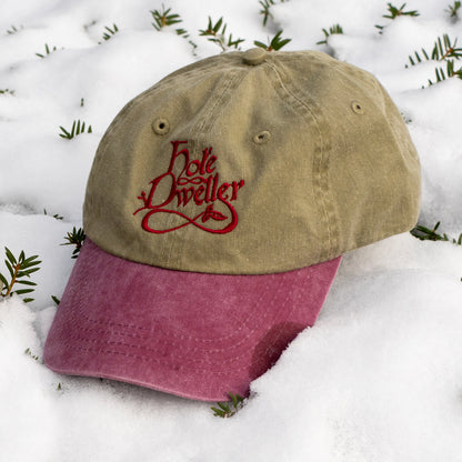 Hole Dweller Embroidered Split Hat