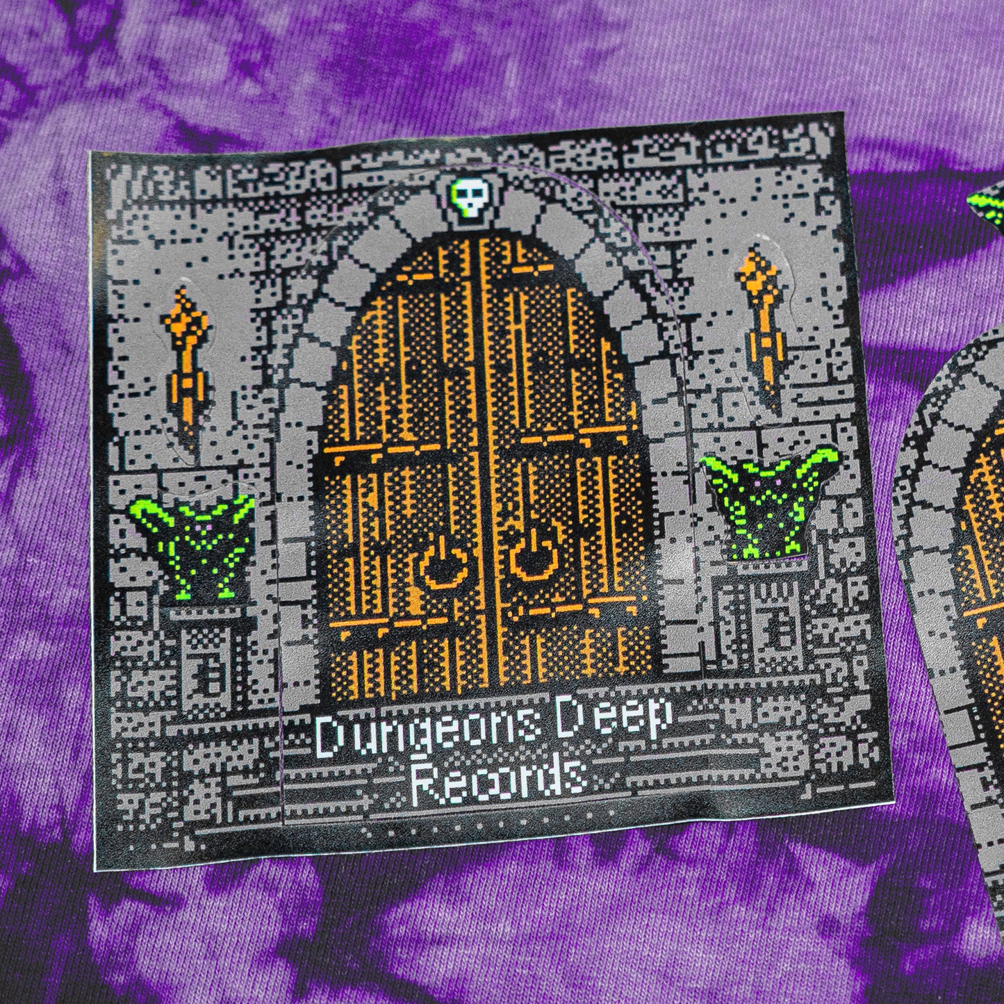 Dungeons Deep Records Dungeon Playset Sticker