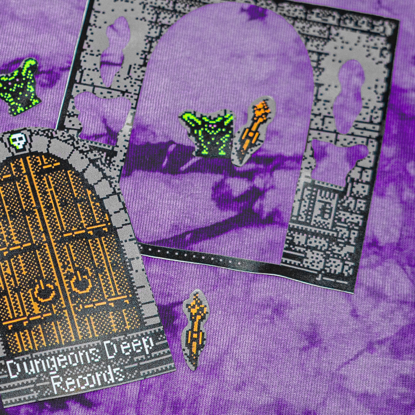 Dungeons Deep Records Dungeon Playset Sticker