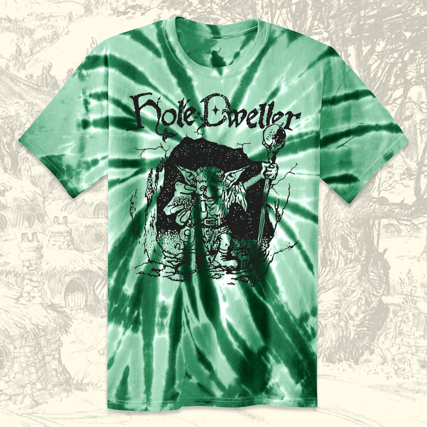 Hole Dweller "Goblin Tempter" Tie Dye T-Shirt