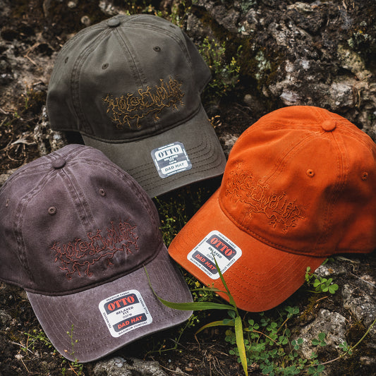 Hole Dweller Embroidered Monochrome Hat